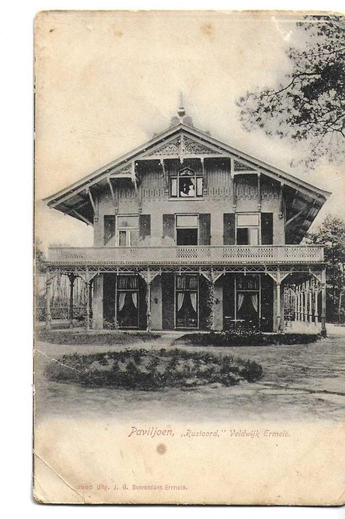 ermelo    uitg boerendans  rustoord veldwijk, Verzenden, Voor 1920, Ongelopen, Gelderland