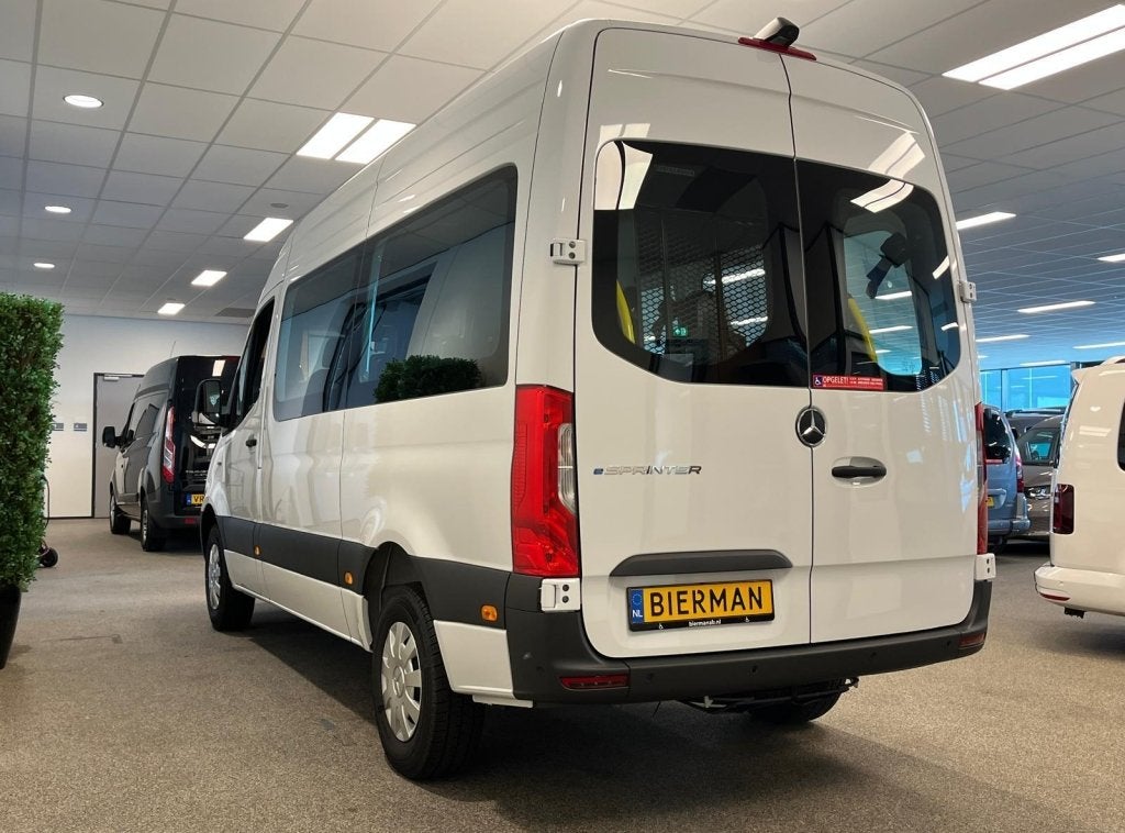 Mercedes-Benz Sprinter (bj 2026, automaat), Auto's, Mercedes-Benz, Gebruikt, Overige modellen, Wit, 9 stoelen