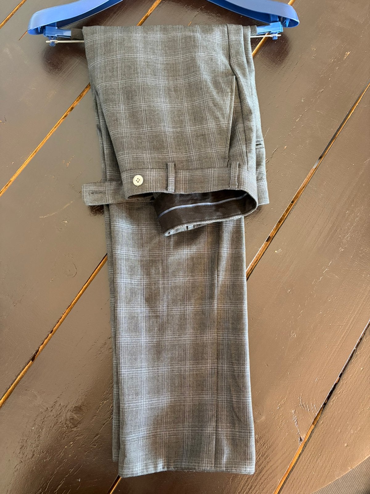 Scabal Pantalon, Ophalen of Verzenden, Zo goed als nieuw, Maat 46 (S) of kleiner, Grijs