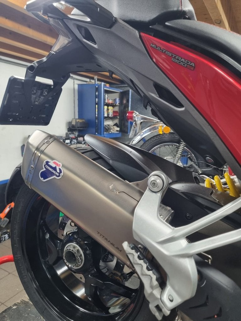 uitlaat ducati multistrada 1200, Via Antonio Cavalieri Ducati, 3, Info@ducati.com, Gebruikt, Ophalen of Verzenden