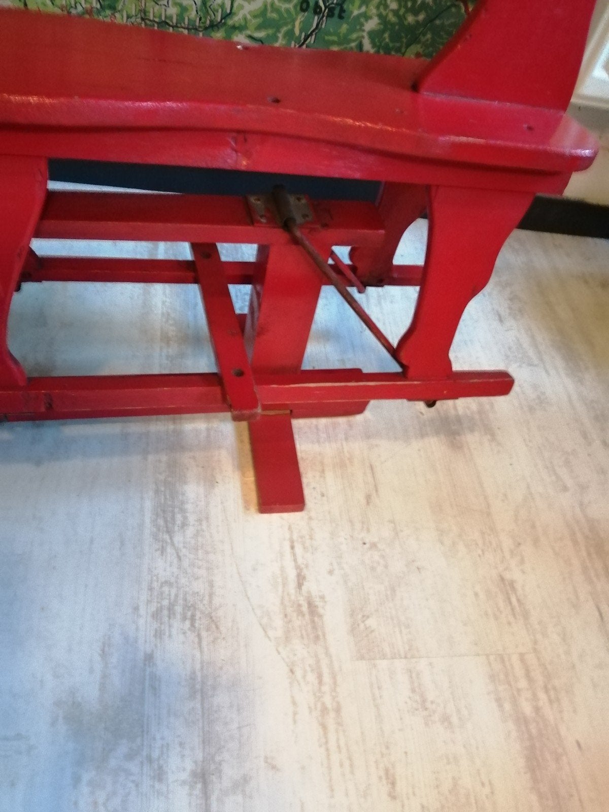 ZELDZAME OUDE HOUTEN HOBBELPAARD IN MOOIE VINTAGE STAAT 75CM, Antiek en Kunst, Ophalen of Verzenden