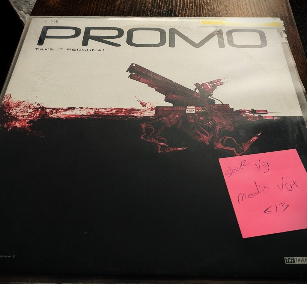 Promo – Take It Personal, Cd's en Dvd's, Vinyl | Dance en House, Gebruikt, Hardcore, Inclusief binnenhoes, Ophalen of Verzenden
