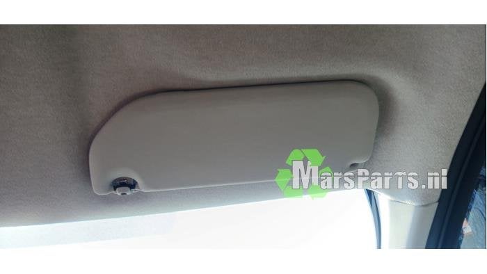 Zonneklep van een Citroen C3