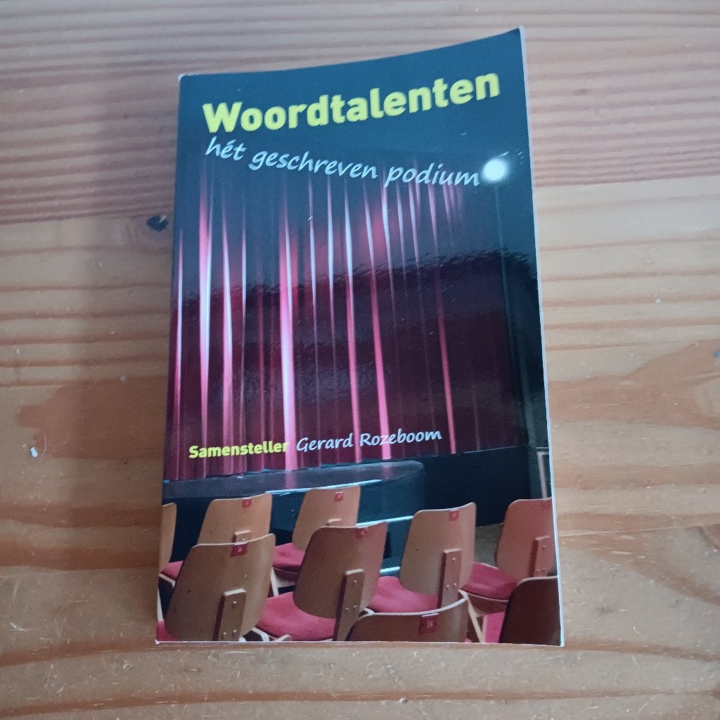 Woordtalenten: Hét Geschreven Podium - Gerard Rozeboom, Meerdere auteurs, Gerard Rozeboom (samensteller), Ophalen of Verzenden