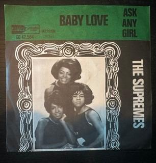 The Supremes Baby Love 7" single Motown label Diana Ross, Gebruikt, 7 inch, Single, Ophalen of Verzenden