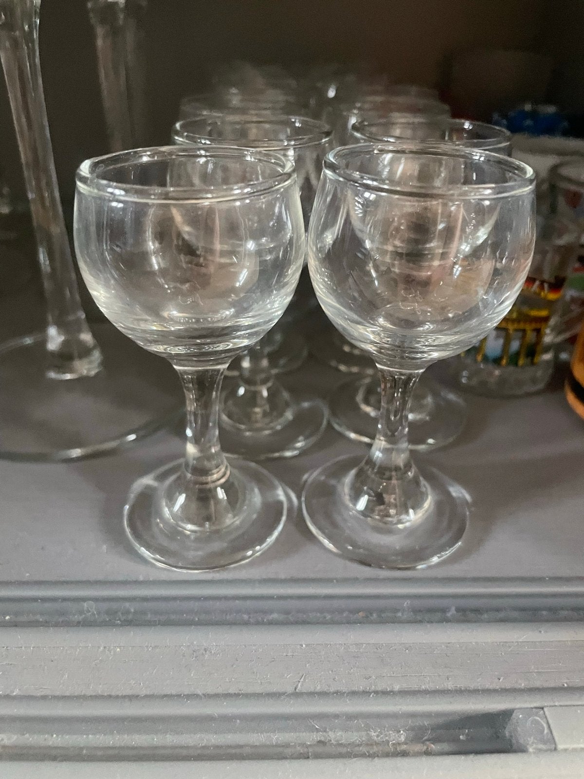 14 Amuse glaasjes op voet - perfect voor feestjes, Overige typen, Ophalen of Verzenden, Gebruikt, Glas