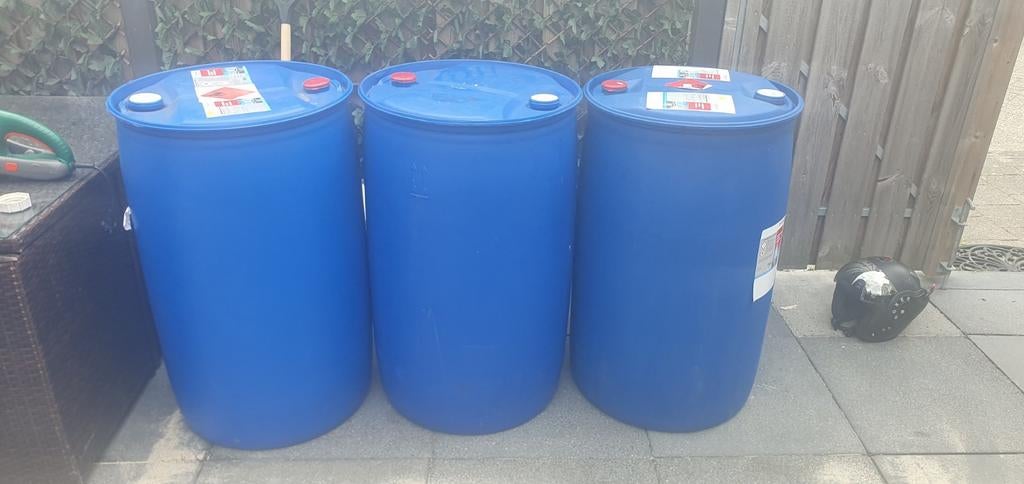 200 liter vat / ton, Tuin en Terras, Regentonnen, Gebruikt, 150 liter of meer, Ophalen of Verzenden
