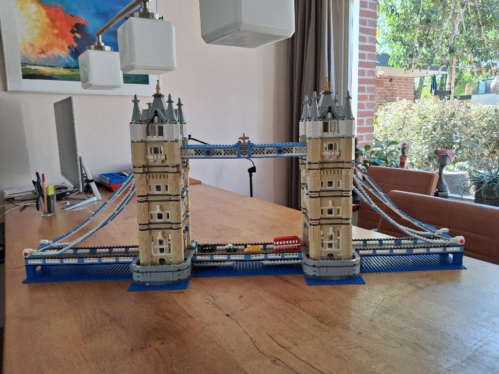 Lego Tower Bridge, Ophalen, Gebruikt, Handgemaakt, Meerkleurig