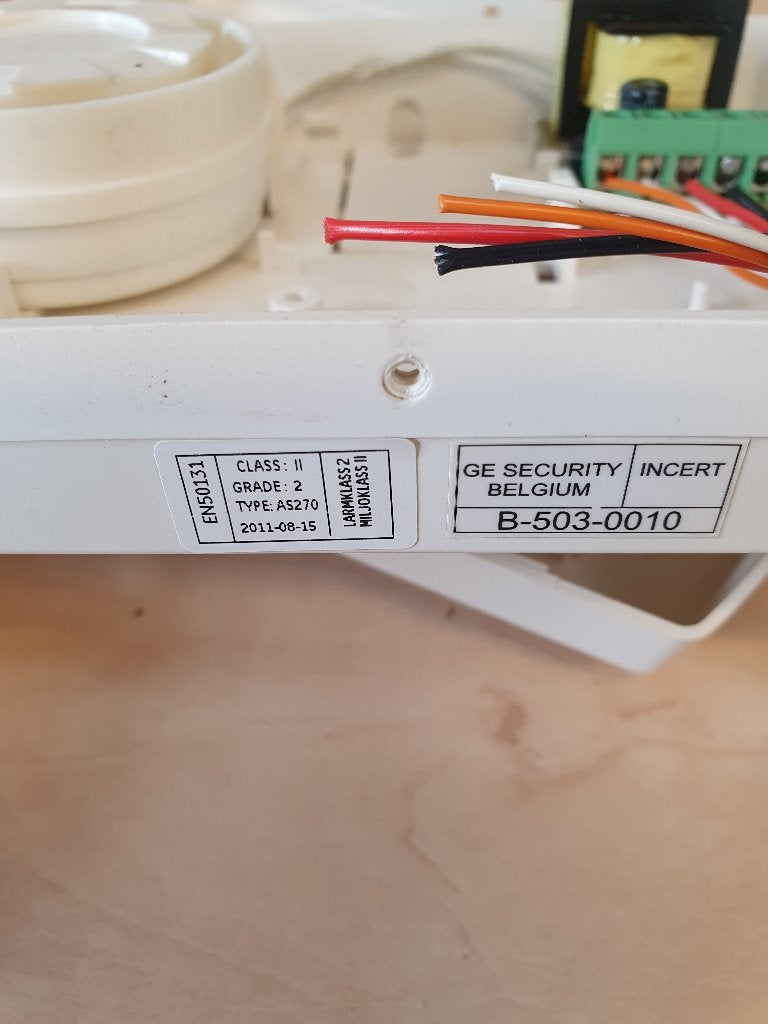 Sirene alarm, Ophalen, Gebruikt
