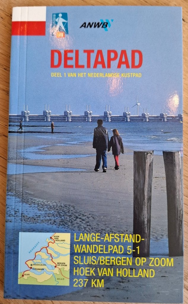 Deltapad, deel 1 van het Nederlandse Kustpad, Rutger Burgers, Boeken, Natuur, Wandel- of Recreatiegebieden, Nieuw, Ophalen of Verzenden