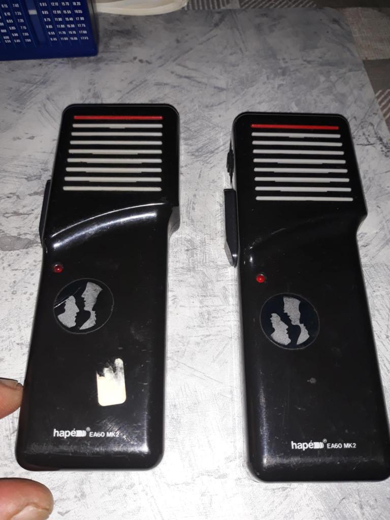 vintage walkie talkie / portofoon hape ea60mk2, Ophalen of Verzenden, Gebruikt, 5 tot 15 km, Portofoon of Walkie-talkie