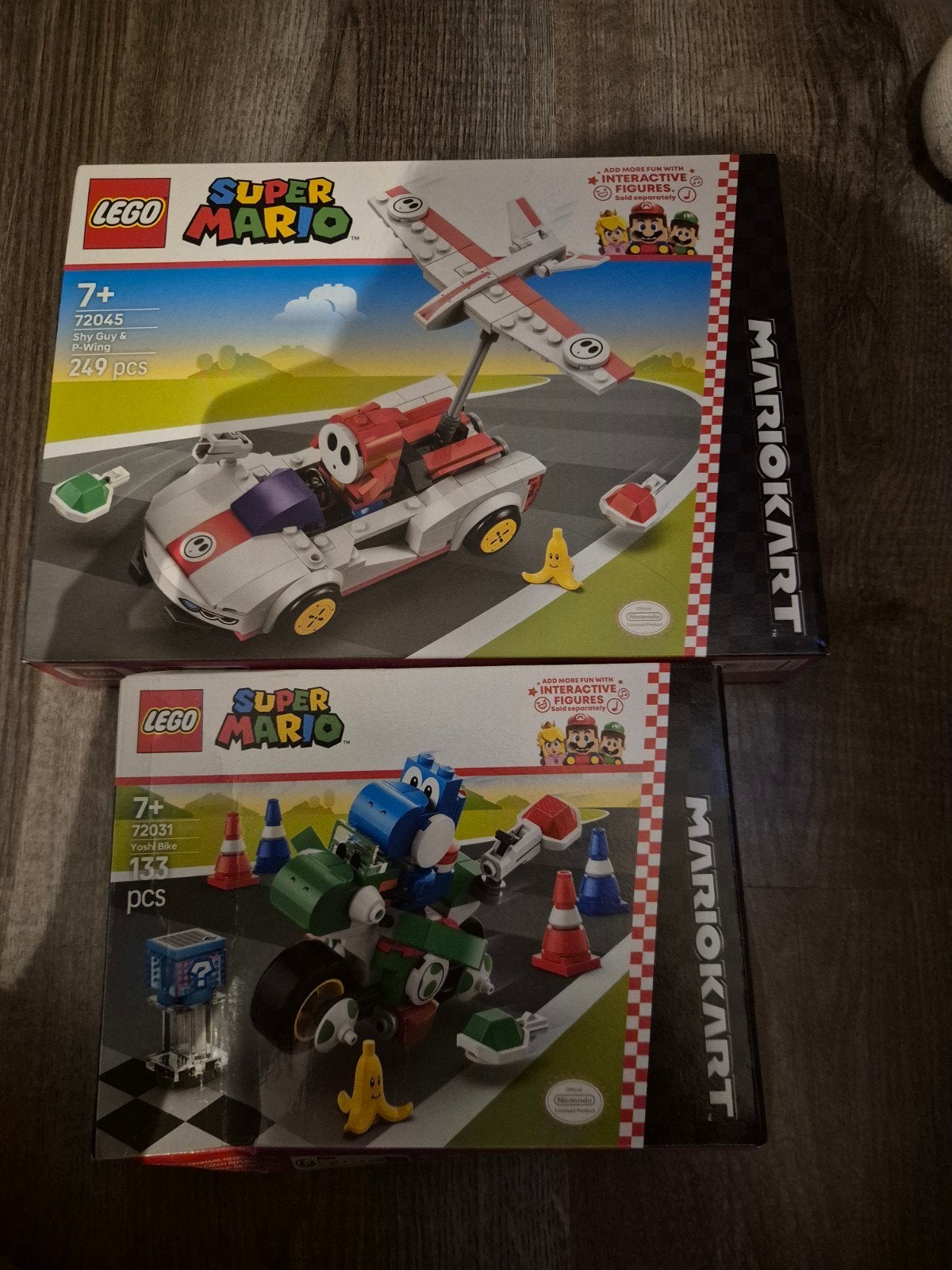 LEGO Super Mario Mario Kart sets (2 stuks), Ophalen of Verzenden, Nieuw, Overige merken
