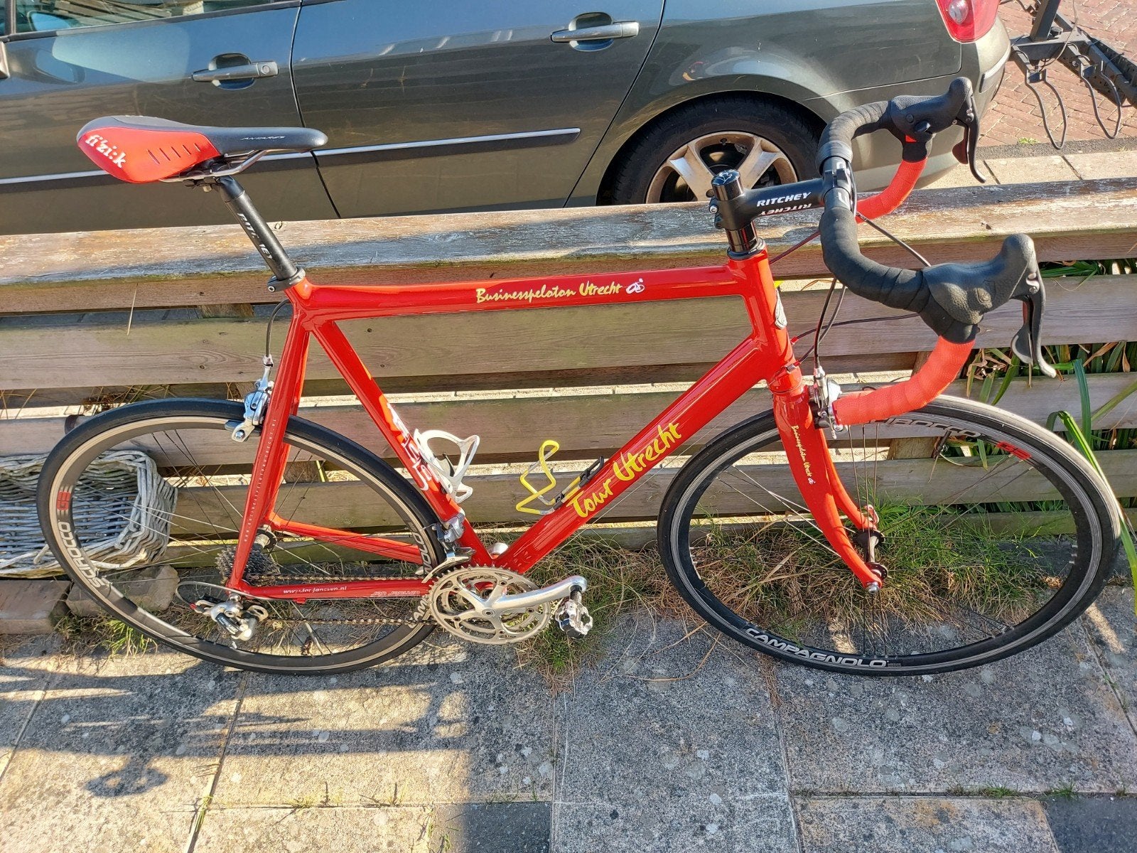 Jan janssen tour Utrecht campagnolo, Gebruikt, Aluminium, 57 tot 61 cm, Meer dan 20 versnellingen