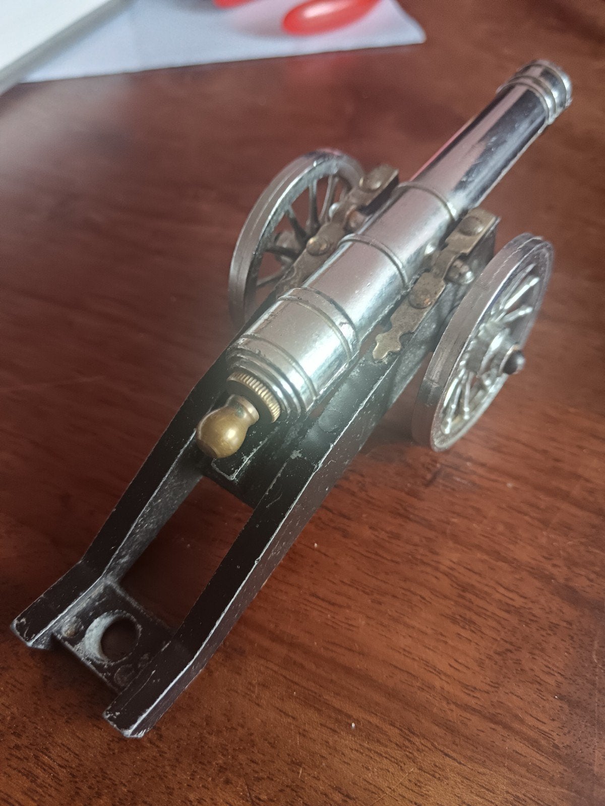 GT 382 Vintage Die-Cast Cap Cannon - Made in Italy, Ophalen of Verzenden, Gebruikt