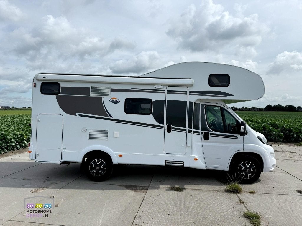 Carado A 361, Alkoof, Fiat, Luifel, 6 tot 7 meter