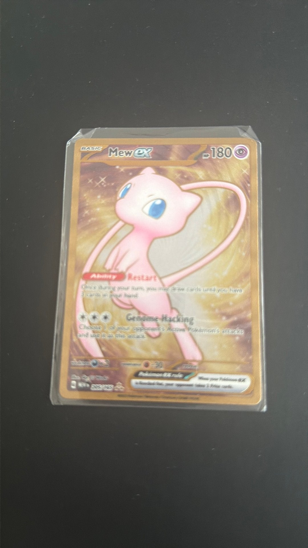 Mew ex 205/165 – OFFICIËLE METALEN Pokémon kaart – 151, Hobby en Vrije tijd, Verzamelkaartspellen | Pokémon, Ophalen, Zo goed als nieuw