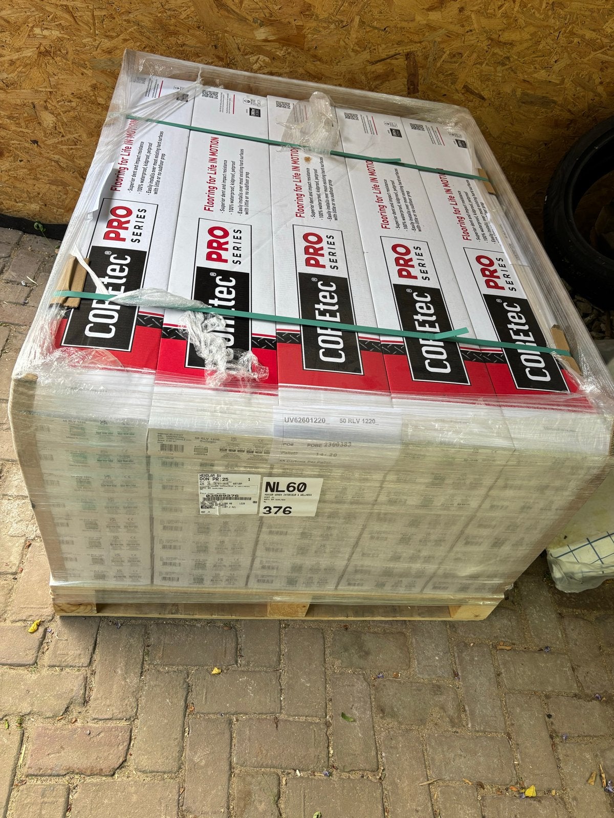 Nieuwe Coretec PVC Klikvloer - 58,96 m2 Watervast, Ophalen, Beige, Overige typen, Nieuw