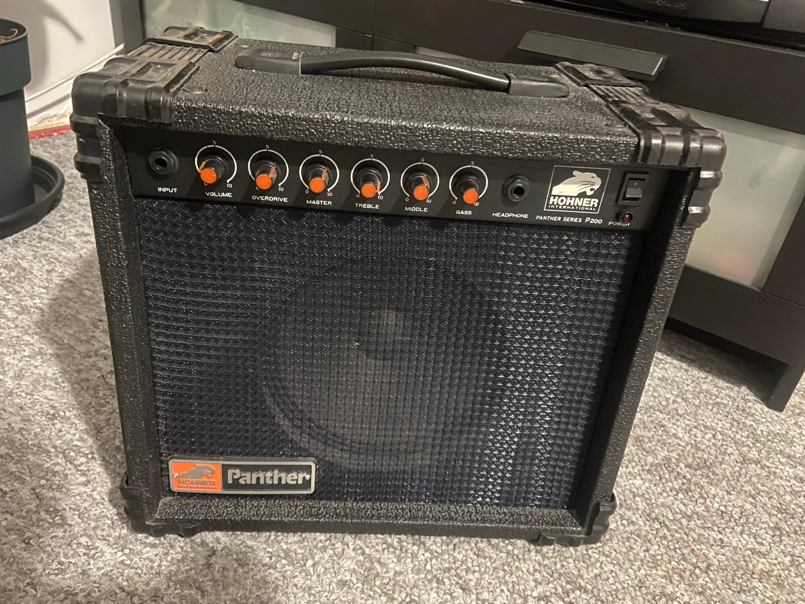 Hohner Panther P200 Gitaarversterker - 40W, Ophalen of Verzenden, Gebruikt, Gitaar, Minder dan 50 watt