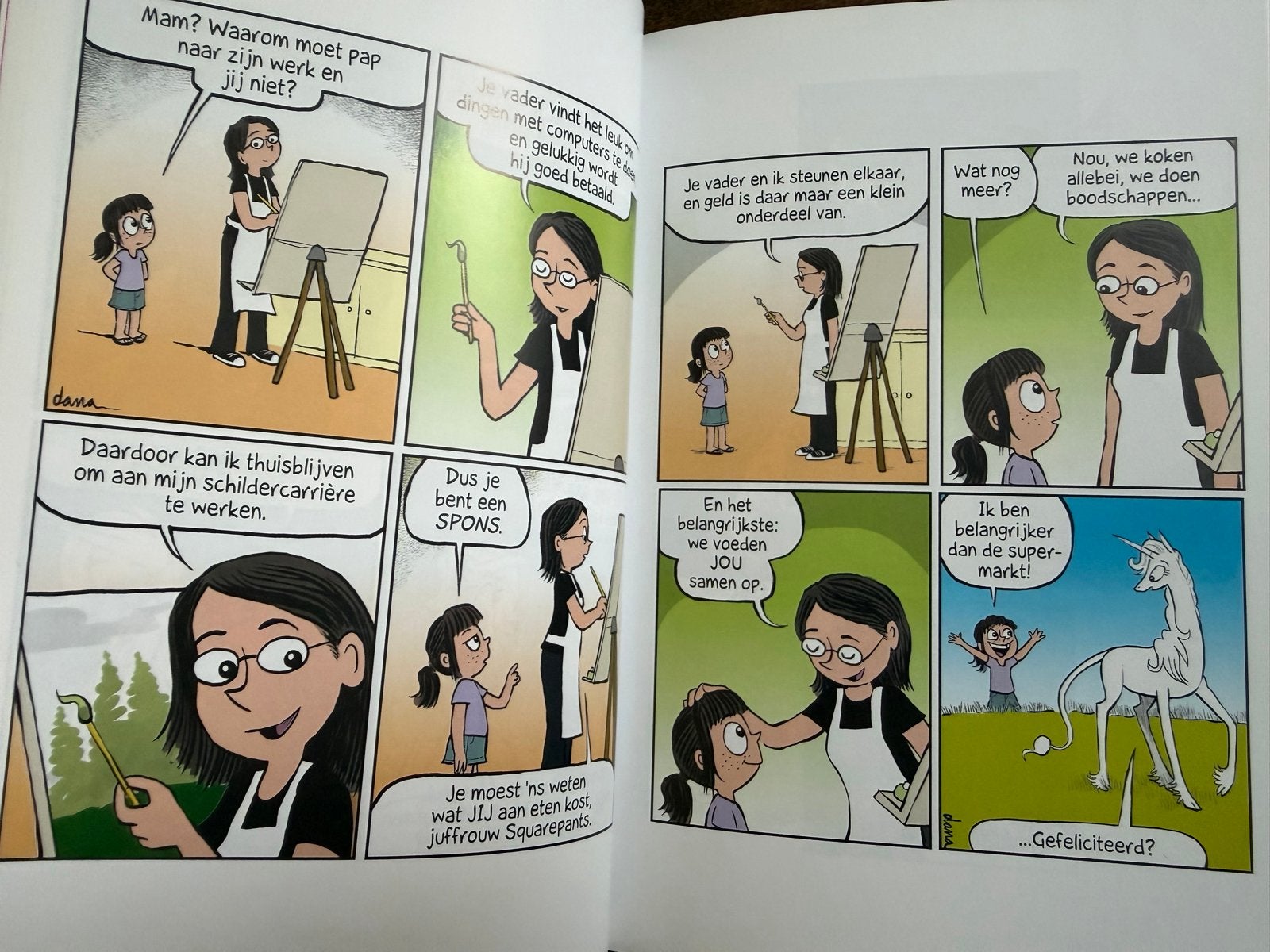 Petje af voor Eenhoorn - Evi en Eenhoorn 7, Eén stripboek, Ophalen of Verzenden, Zo goed als nieuw