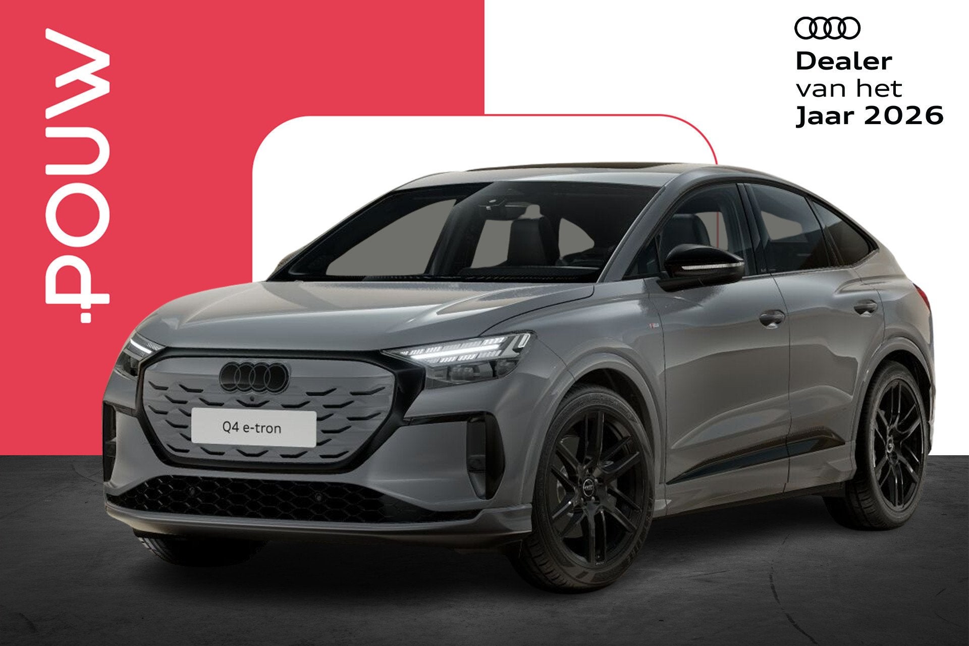 Audi Q4 Sportback e-tron S edition performance 286pk 82 kWh, Auto's, Automaat, 12 maanden, Achterwielaandrijving, 510 min