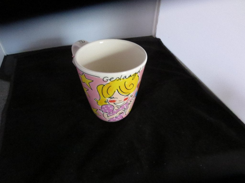 Mok Geslaagd Blond servies, Info@detagrijn.com, Blond Amsterdam, Overige typen, Nieuw