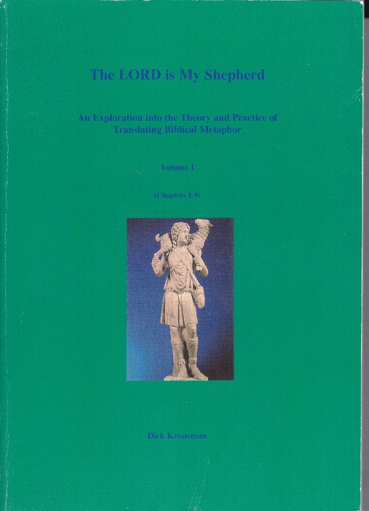 Kroneman, Dick – The Lord is My Shepherd (dissertatie), Ophalen of Verzenden, Zo goed als nieuw, Kroneman, Dick, Christendom | Protestants
