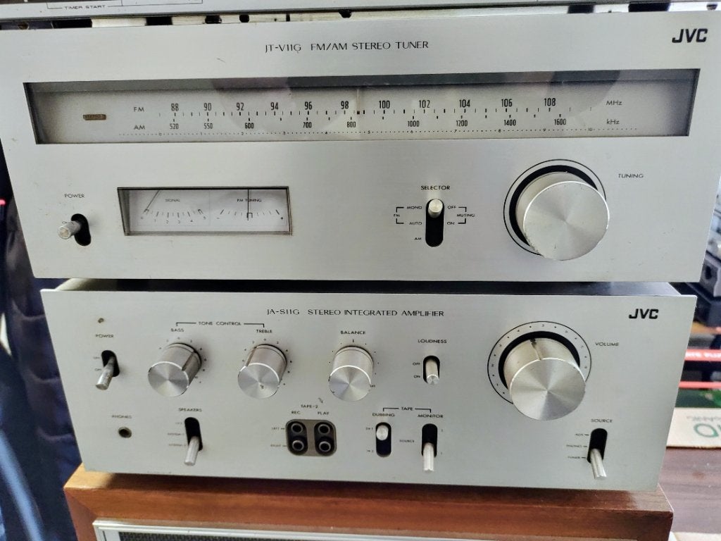 JVC set, Audio, Tv en Foto, Stereo-sets, Ophalen, Zo goed als nieuw, JVC