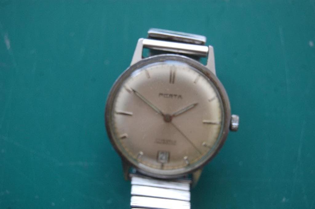 HEREN HORLOGE  uit de jaren 60, Overige merken, Staal, Gebruikt, Staal