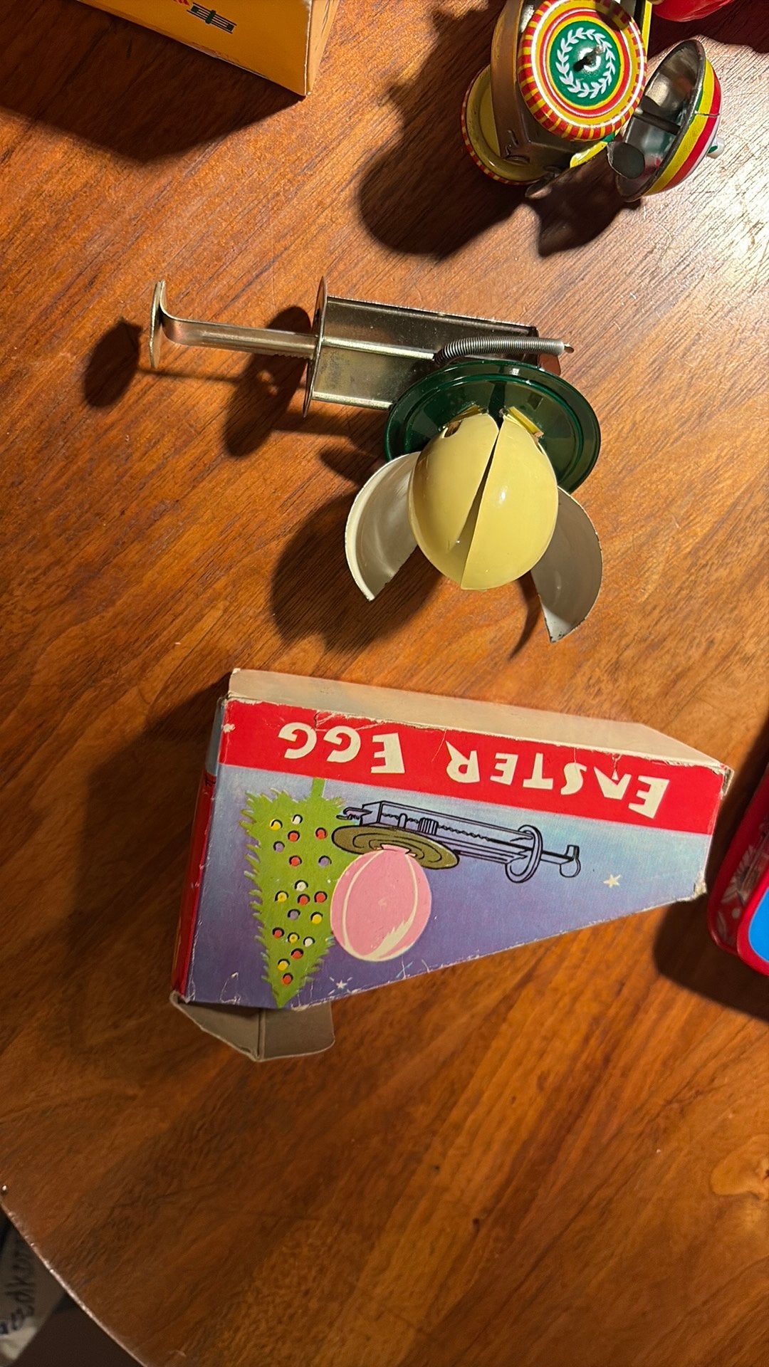 Oud blikken en papieren speelgoedjes, Ophalen of Verzenden, Gebruikt