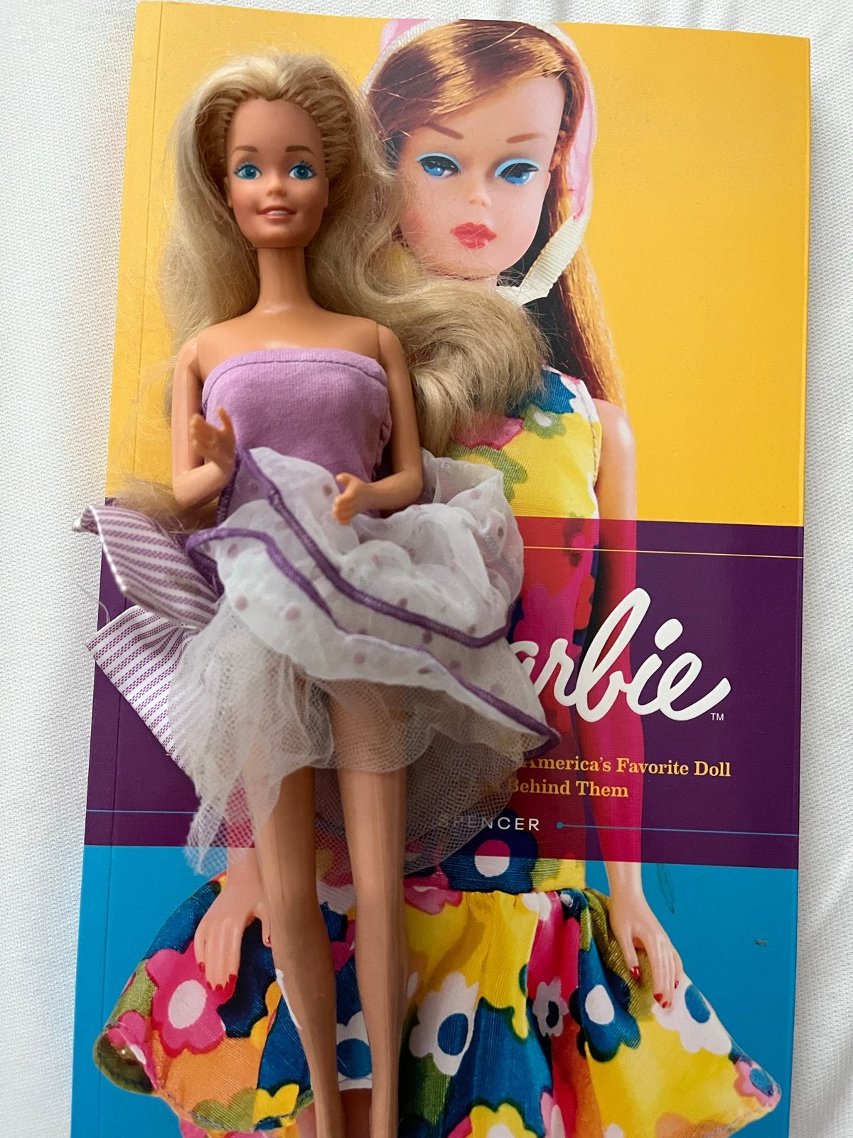Vintage Barbie pop: twirly curls barbie 1982, Ophalen, Gebruikt, Barbie