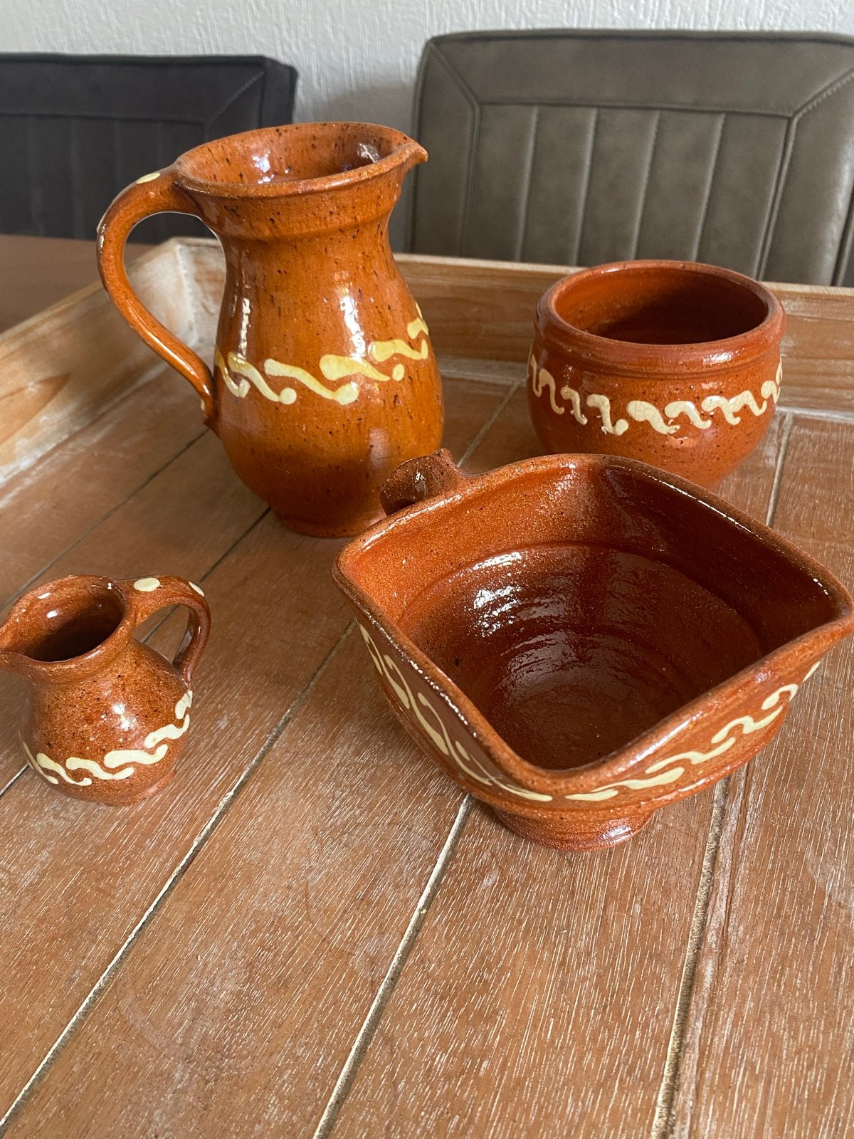 Aardewerk set van De Boer's Workumer Aardewerk, Ophalen of Verzenden