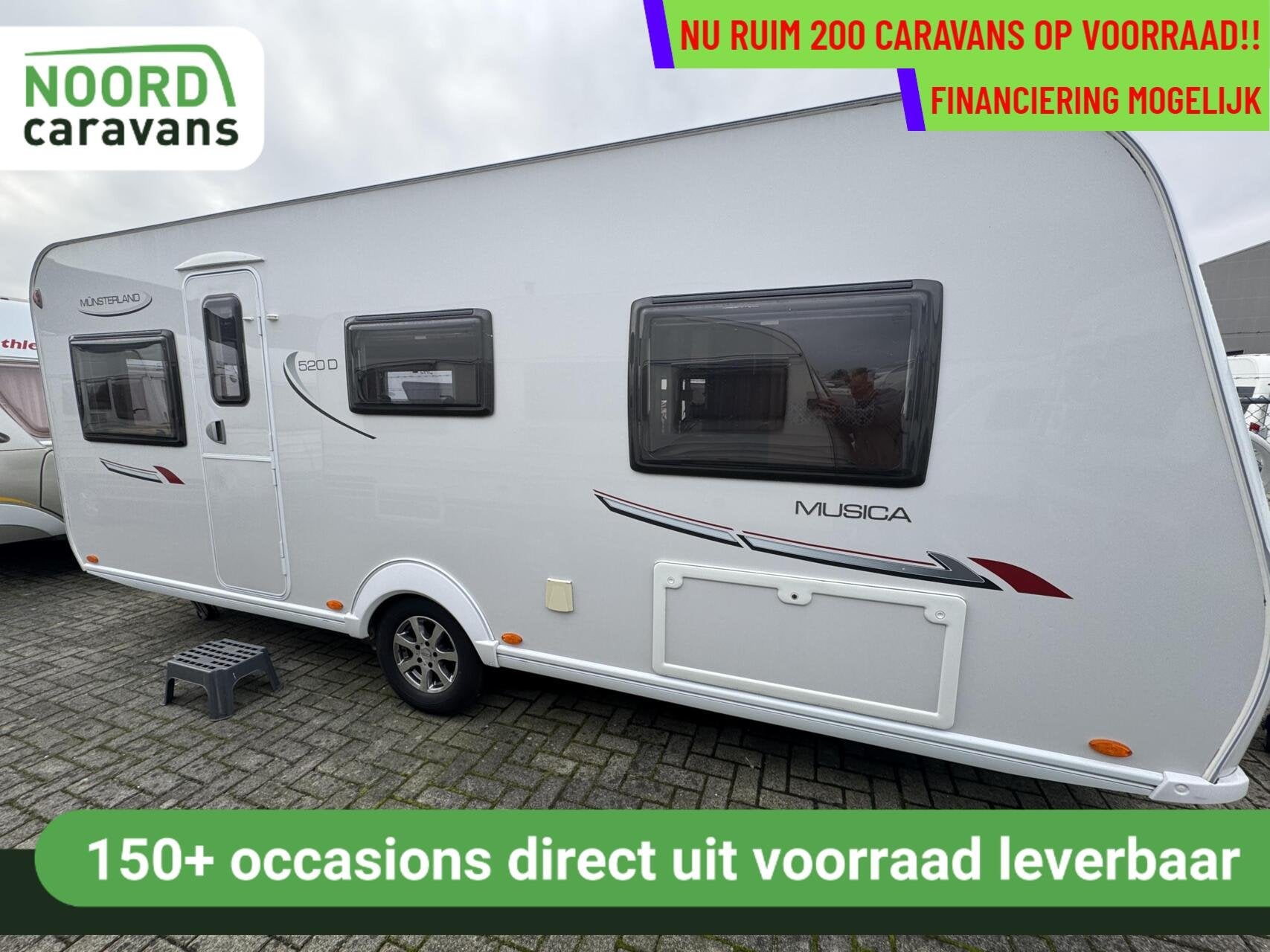 LMC MUNSTERLAND MUSICA 520 D, FRANSBED, MOVER, VOORTENT, Mover, Rondzit, 7 tot 8 meter, Bedrijf