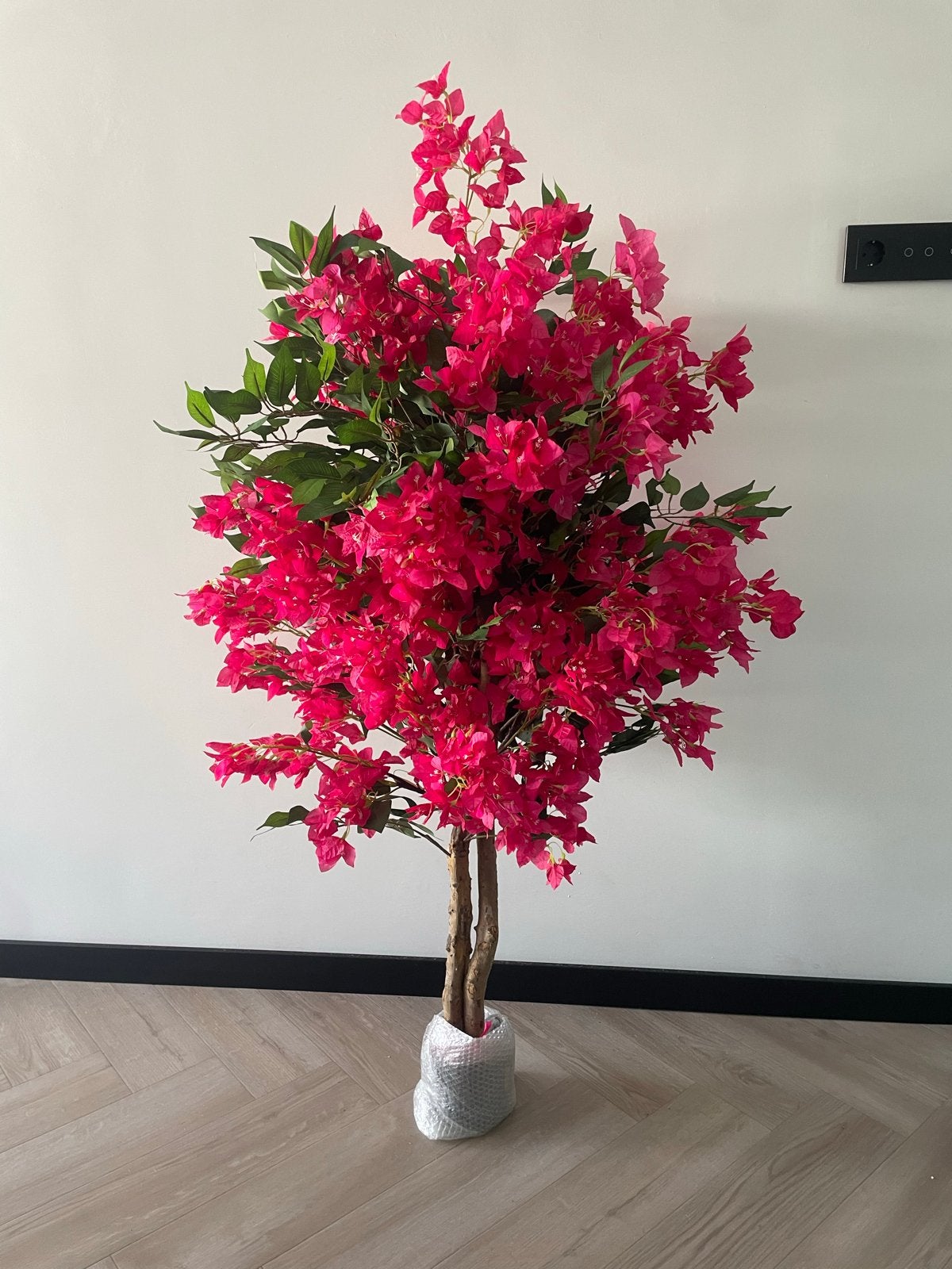 Levendige Roze Kunstplant Bougainvillea - 180 cm, Ophalen, Binnen, Roze, Kunstplant