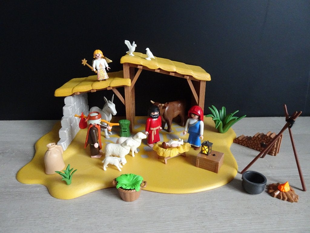 Playmobil grote kerststal, Kinderen en Baby's, Gebruikt, Complete set, Overige typen, Ophalen of Verzenden