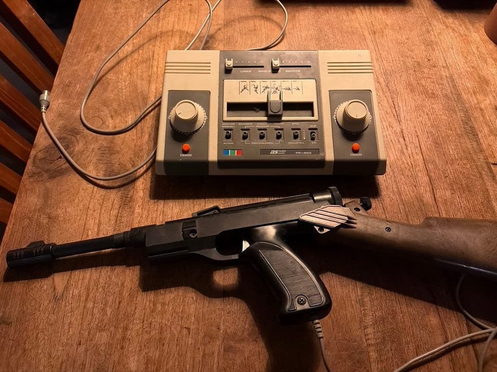 AS Audio Sonic OP-920 Pong Console met Lichtpistool, Ophalen of Verzenden, Overige merken, Niet werkend