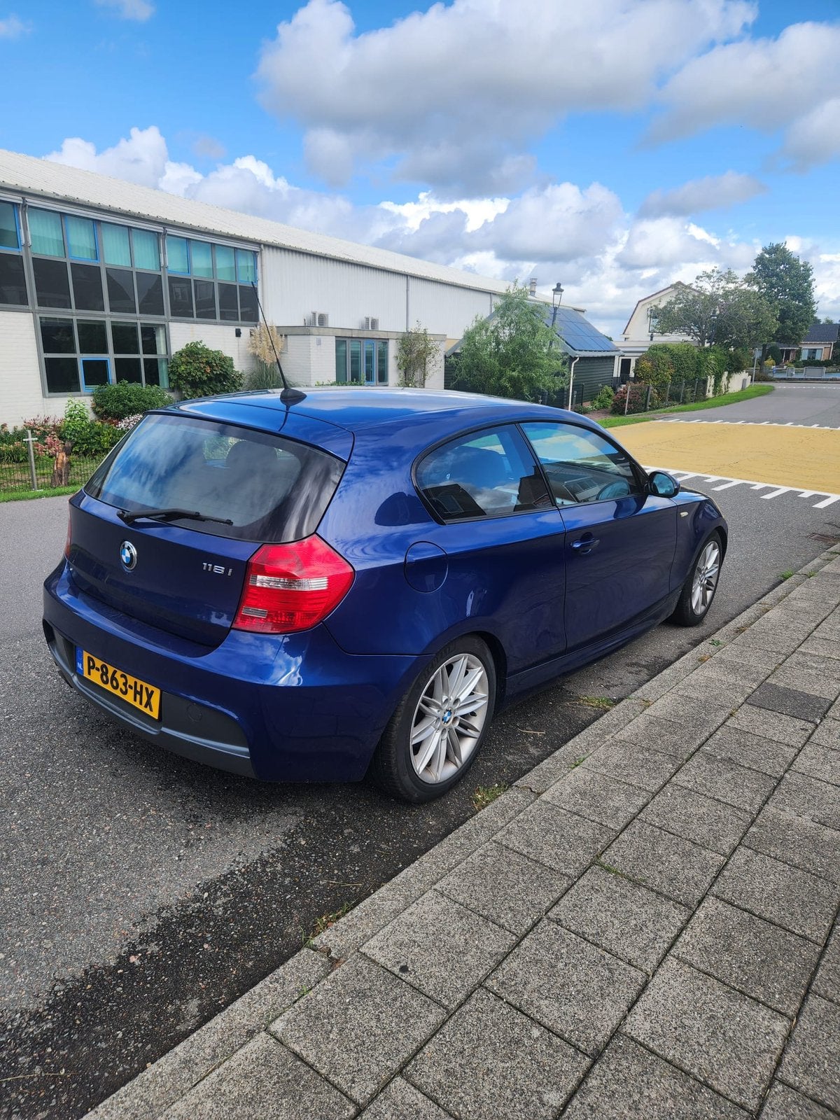 Foto 3 van BMW 1-Serie 2.0 118I 3DR 2007 Blauw
