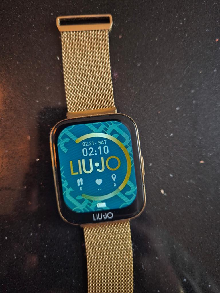 Liu Jo Smartwatch Goudkleurig - Zo goed als nieuw, Ophalen of Verzenden, Zo goed als nieuw, Android, Liu Jo