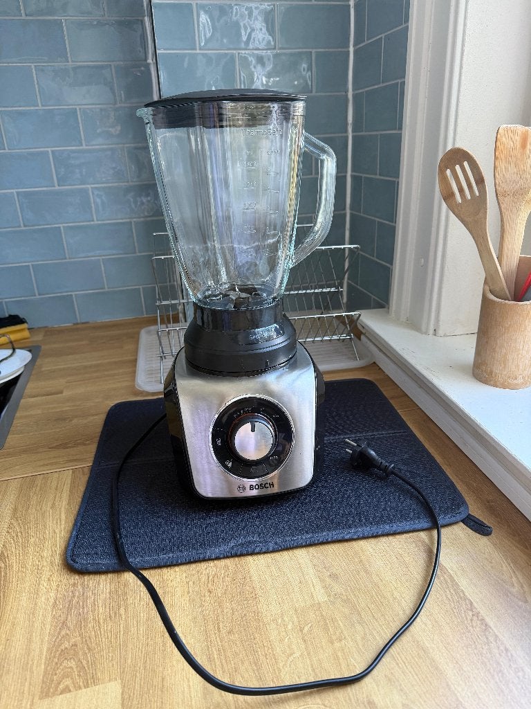 Bosch SilentMixx Blender - Krachtig en Stil, Ophalen of Verzenden, Zo goed als nieuw, Blender