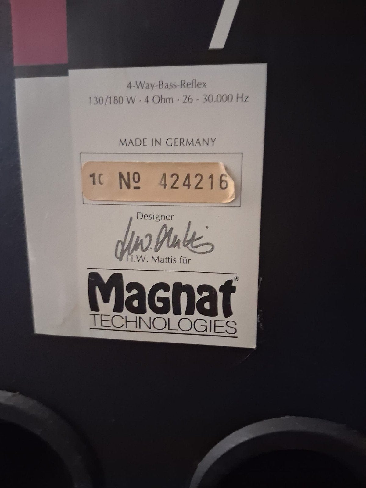 Magnat Viva 7 boxen, Audio, Tv en Foto, Luidsprekers, Ophalen of Verzenden, Gebruikt, 150 watt of meer, Magnat