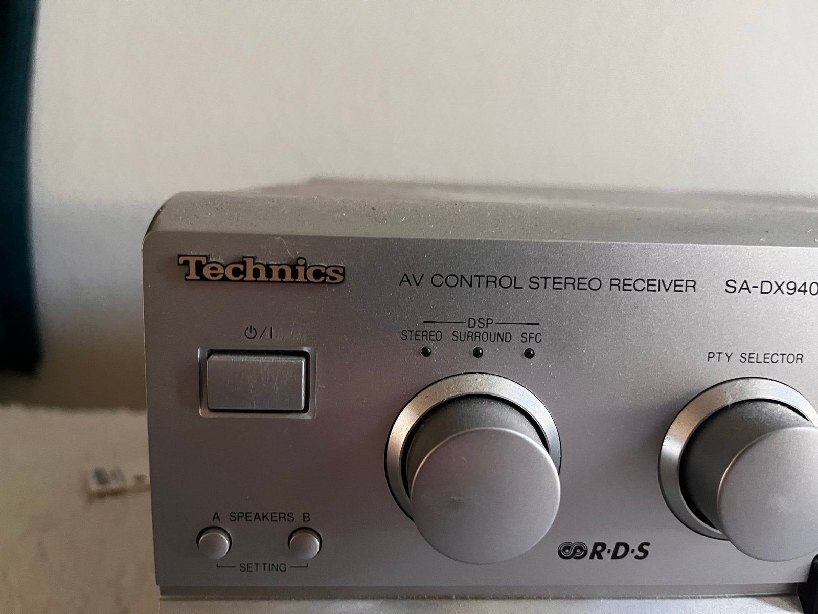Technics SA-DX940 AV Control Stereo Receiver, Overige merken, Ophalen of Verzenden, 120 watt of meer, Gebruikt