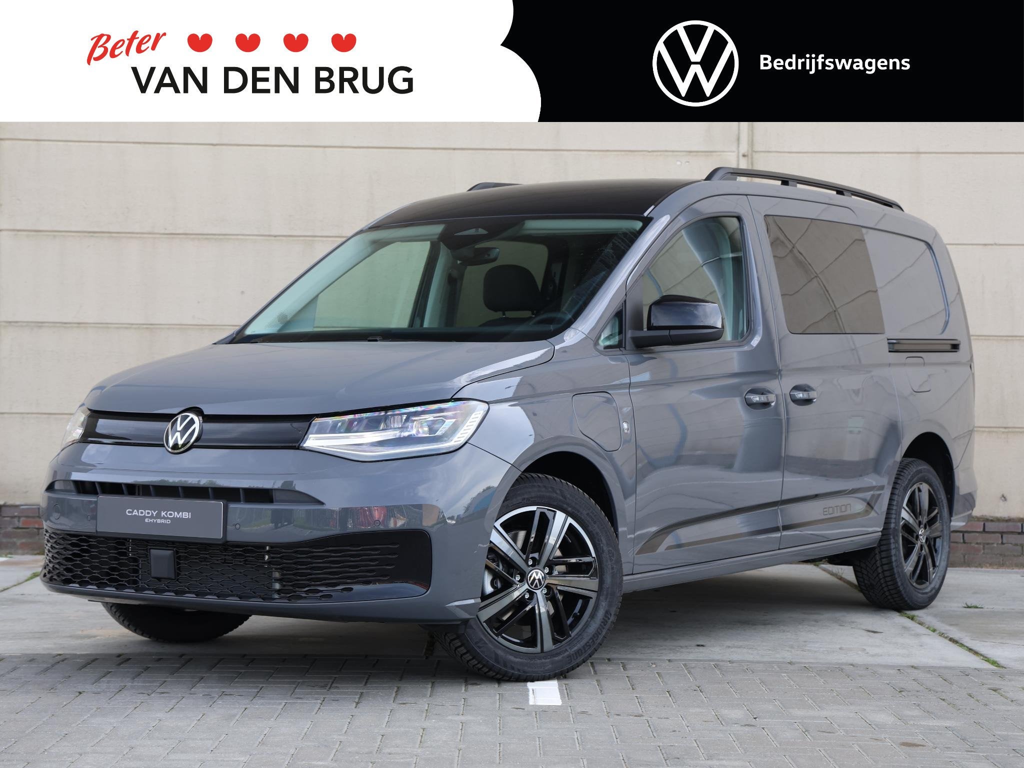 Volkswagen Caddy Cargo Maxi Limited Edition 1.5 eHybrid 150P, Auto's, Stof, 1498 cc, 4 cilinders, 150 pk