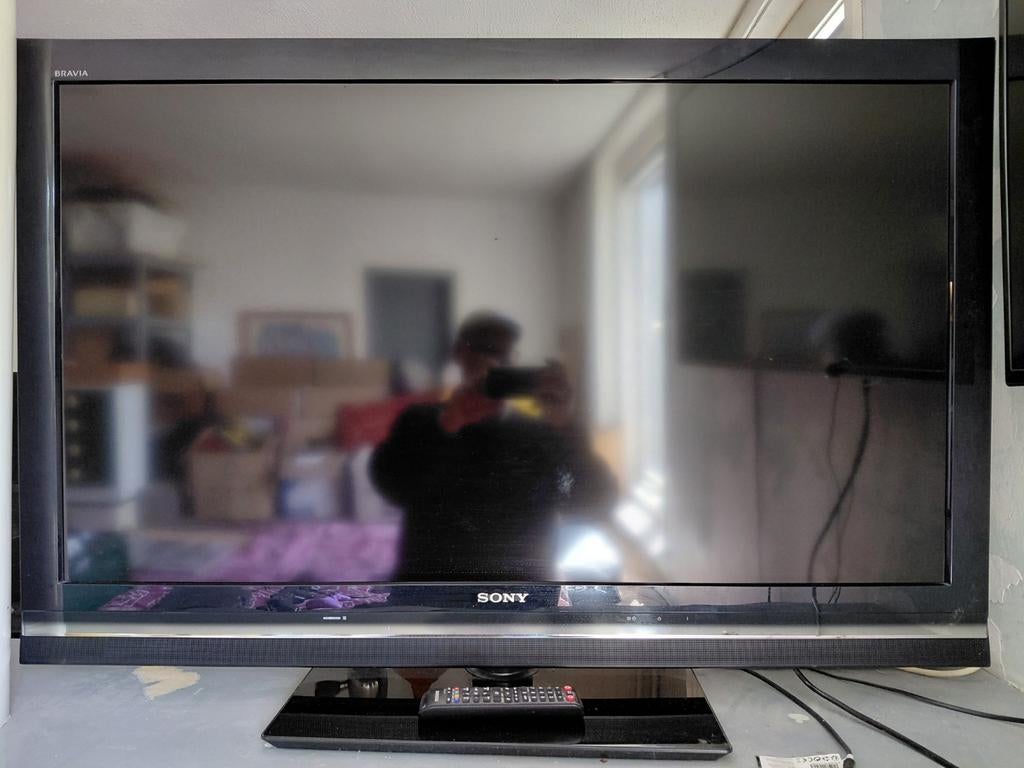 Sony Bravia KDL-46W5500 LCD TV - 46 inch, Audio, Tv en Foto, Televisies, Ophalen, Gebruikt, 50 Hz, Sony
