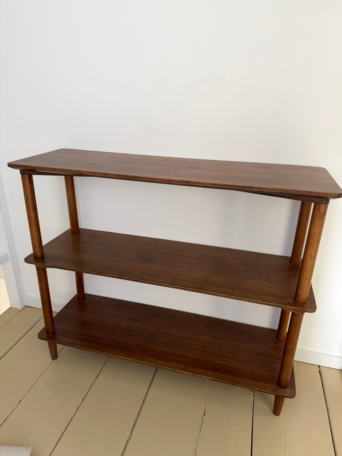 Wandkast Walnoot Balthazar Loods5, Ophalen, Zo goed als nieuw, Minder dan 150 cm, Minder dan 100 cm