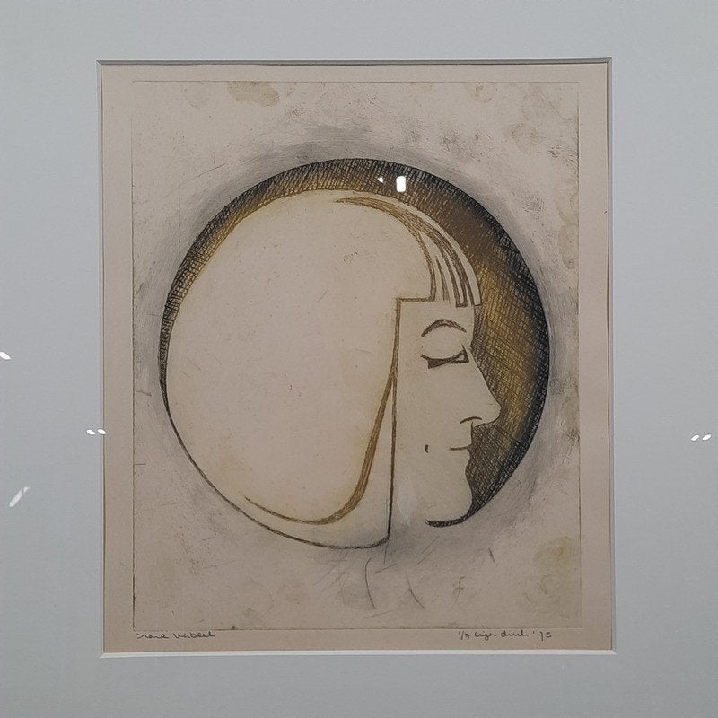 Irene Verbeek - ets, Ophalen of Verzenden