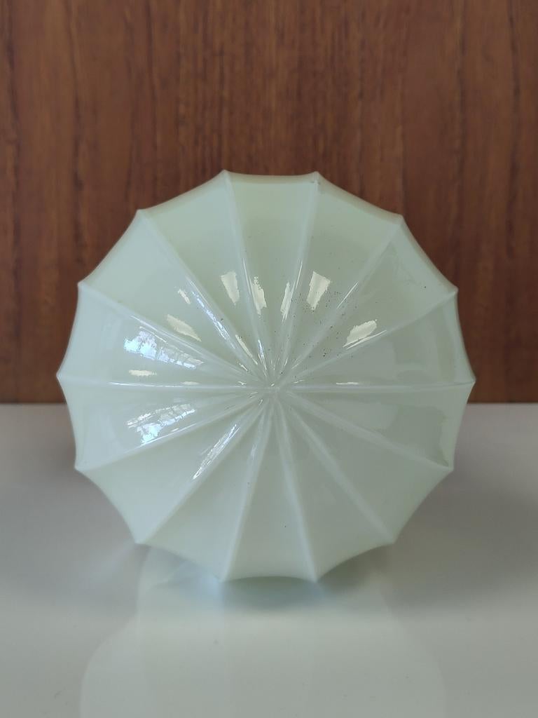 Vintage Thabur lampje art deco glazen lamp jaren 30, Gebruikt, ., Art deco jaren 30, Ophalen of Verzenden