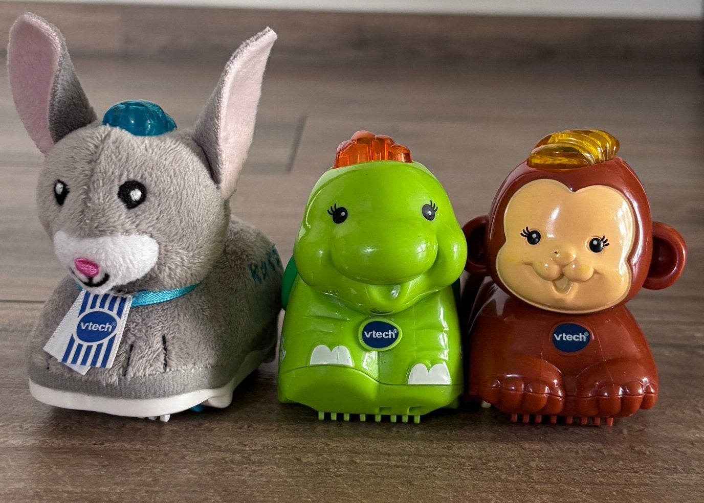 3 Vtech zoef zoef dieren met als special Koko Konijn, Ophalen, Zo goed als nieuw, 6 maanden tot 2 jaar