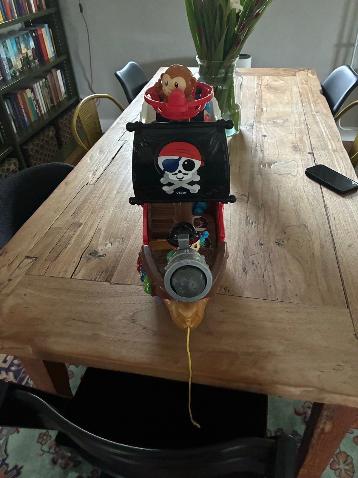 VTech Toet Toet Auto's Piratenschip met accessoires, Ophalen of Verzenden, Gebruikt, Jongen of Meisje