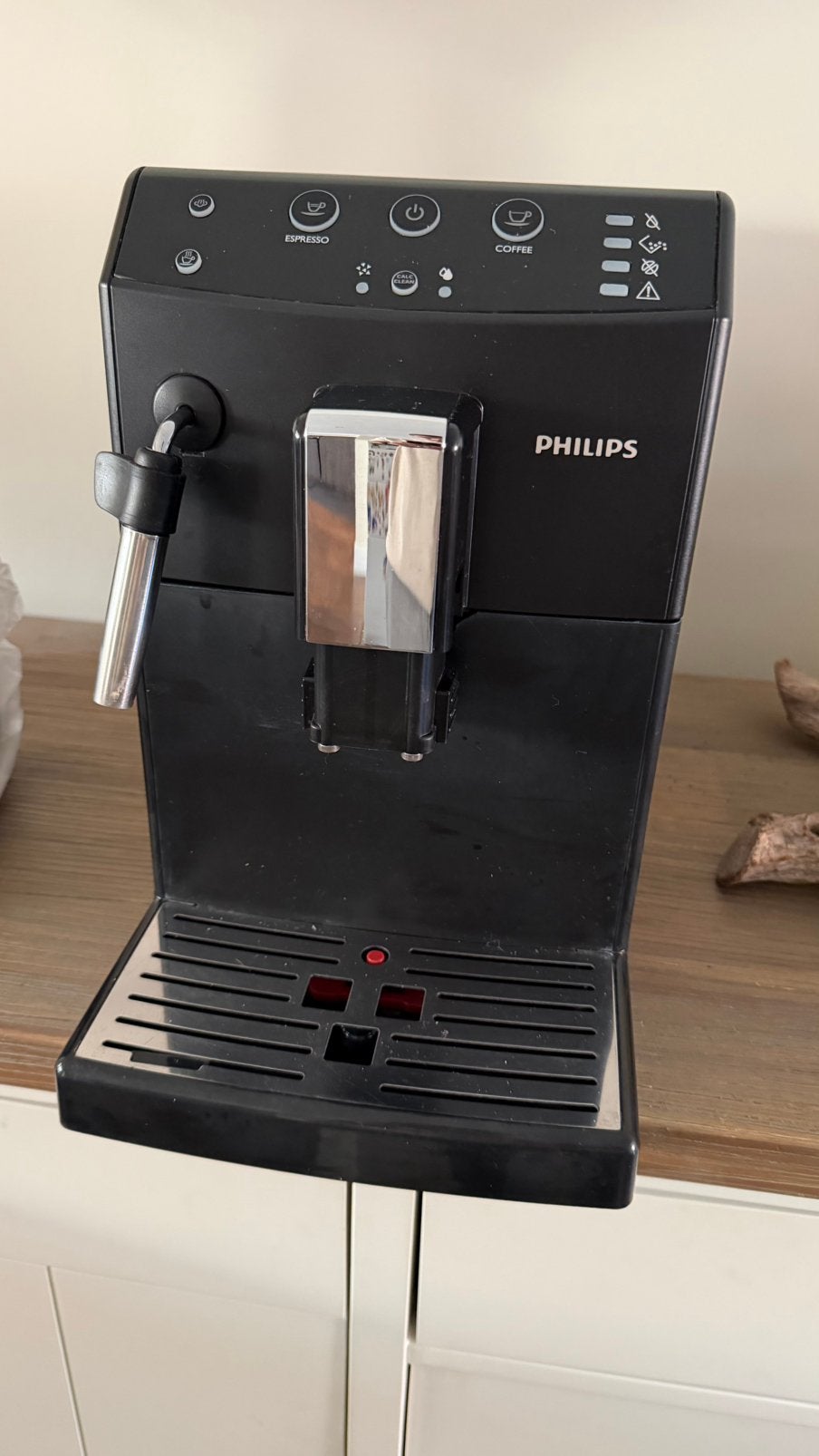 Philips HD8821 Volautomatische Espressomachine – €85, Koffiemachine, Koffiebonen, Zo goed als nieuw, Ophalen