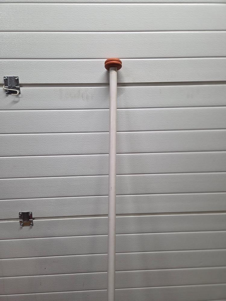 vlaggenmast vintage met houten knop, Ophalen of Verzenden, 'T Olde Gre-j, Info@toldegrej.nl, Endepoelstraat 20f Didam