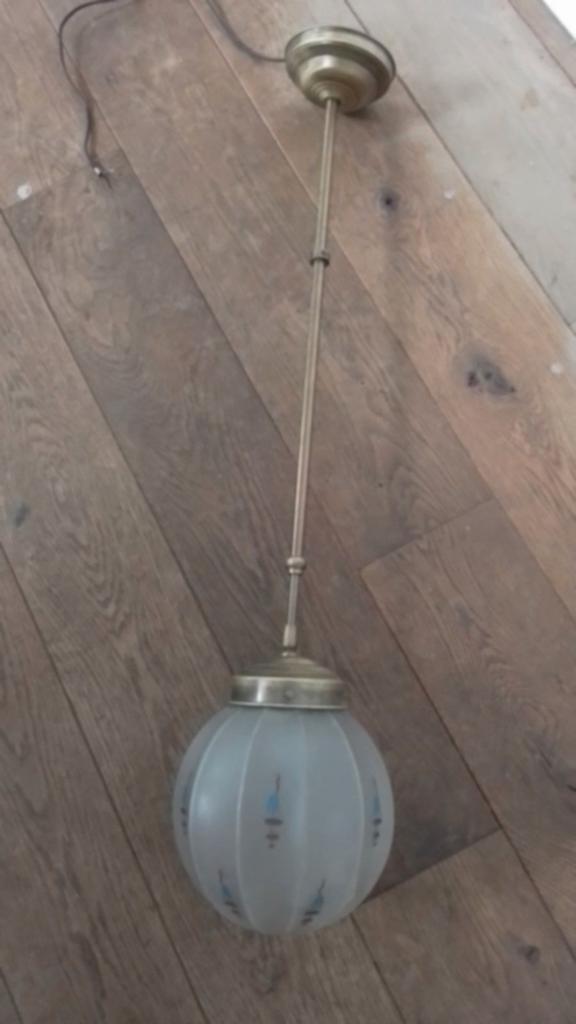 Hanglamp, Ophalen of Verzenden, Nieuw, Glas, Minder dan 50 cm